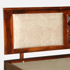 Sheesham Wood King Size Bed Without Storage
