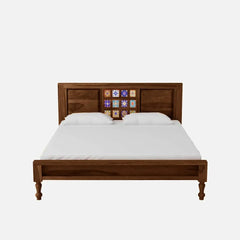 Contemporary Sheesham Wood Beds