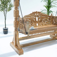 Wooden Carwing Swing