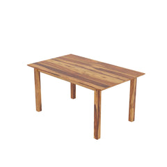 Tatvaacasa Solid Sheesham Wood Handmade Dining Table