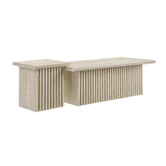 Tatvaacasa Nesting Coffee Tables Set of 2 in