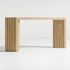 Modern Natural Wooden Console Table