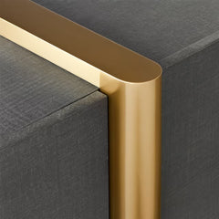 Tatvaacasa Gold Console Table