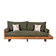 Modern Daybed Acacia Wood Sofa