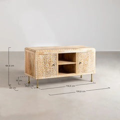 Mango Wood TV Cabinet for Tv