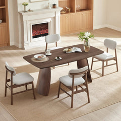 Tatvaacasa Premium Wooden Dining Table for Dining Room
