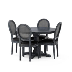 Round Solid Wood Dining Table