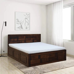 Solid Wood Storage Beds