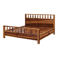 Sheesham Wood Platform Bed