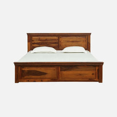 Solid Sheesham Wood Storage Beds