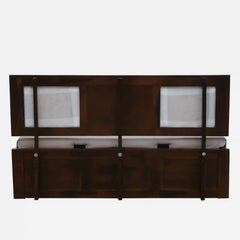 Sheesham Wood Queen Size Bed With Box Storage