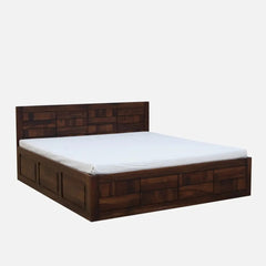 Solid Wood Storage Beds