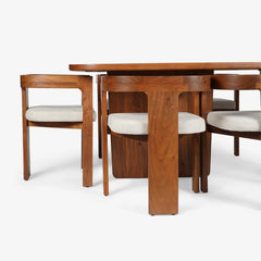 Dining Table With 4 Attica Chairs And Bench