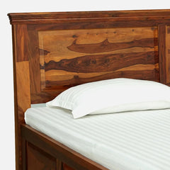 Solid Sheesham Wood Storage Beds