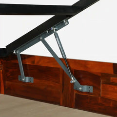 Solid Wood King Size Bed With Hydraulic Storage