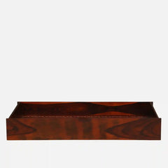 Solid Sheesham Wood Queen Size Bed With Storage Drawers