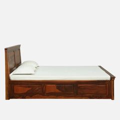 Solid Sheesham Wood Storage Beds