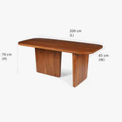 Dining Table With 4 Attica Chairs And Bench