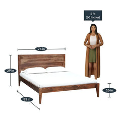 Solid Wood Sheesham Beds