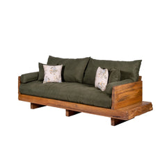 Modern Daybed Acacia Wood Sofa