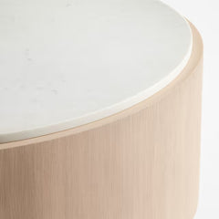 Round Marble Top Coffee Table