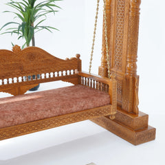 Mango Wood Heavy Carving Swing