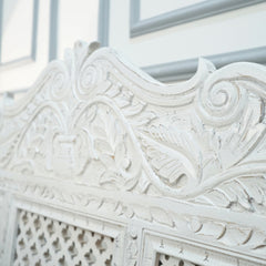 Mango Wooden White Wash Swing