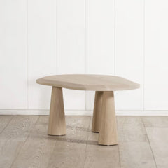 Ovel Modern Natural Coffee Table