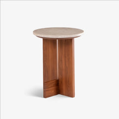 Marble Side Table for Living Room