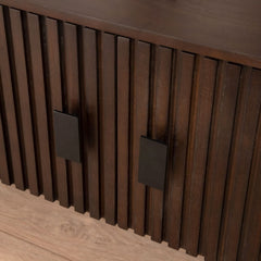 Tatvaacasa Carved Wood TV Console
