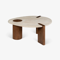Tatvaacasa Modern Wooden Coffee Table