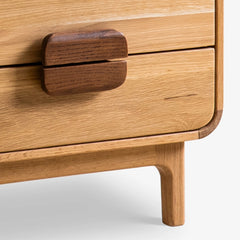 Modern Natural Bedside Table