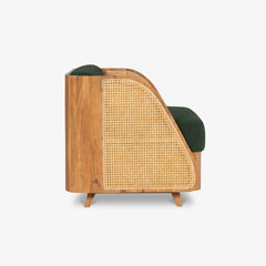 Modern Wooden Cane Sofa