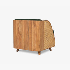 Modern Wooden Cane Sofa