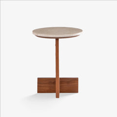 Marble Side Table for Living Room