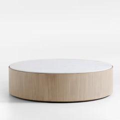 Round Marble Top Coffee Table