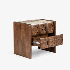 Wooden Bedside Table