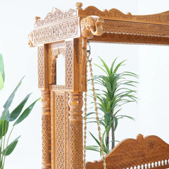 Mango Wood Heavy Carving Swing