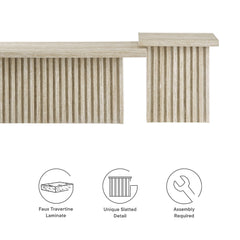 Tatvaacasa Nesting Coffee Tables Set of 2 in