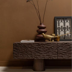 Tatvaacasa TV Cabinet 180 cm Brown Wood