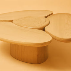 Modern Wooden Natural Coffee Table