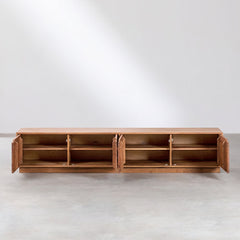 Wooden TV Cabinet (Solid Wood)