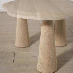 Ovel Modern Natural Coffee Table
