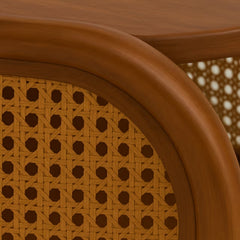 Modern Cane Coffee Table