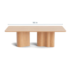 Natural Wooden Dining Table