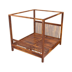 Sheesham Wood Canopy Bed