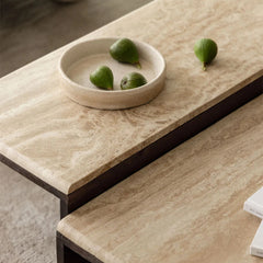Tatvaacasa Natural Stone Coffee Table