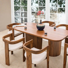 Dining Table With 6 Attica Chairs