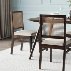 4 Seater Solid Sheesham Wood Dining Table With Chair