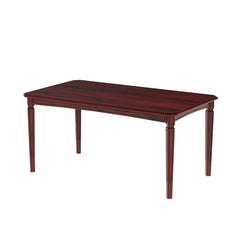 Tatvaacasa 6 Seater Solid Wood Dining table for Living & Dining Area